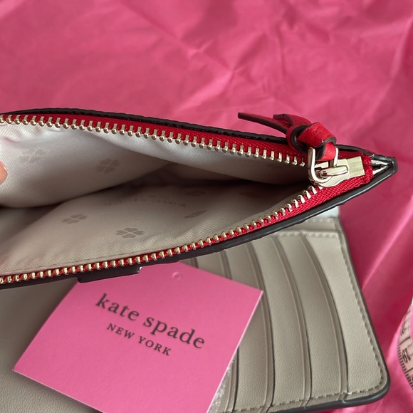 NWT Red Kate spade Clutch. - Picture 13 of 13